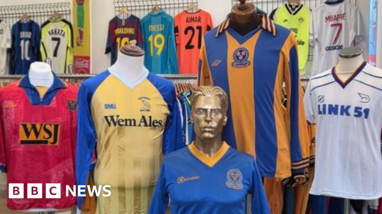 Photographer's vintage football shirts to be sold
