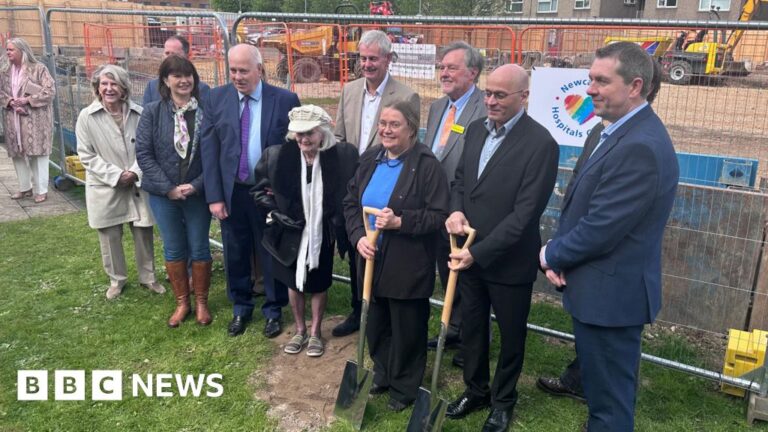 Work begins on Sir Bobby Robson cancer centre Work begins on Sir Bobby Robson cancer centre
