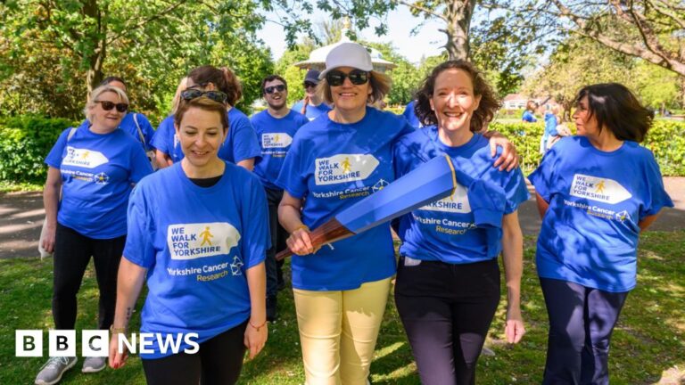 Baton relay for cancer research to visit Leeds