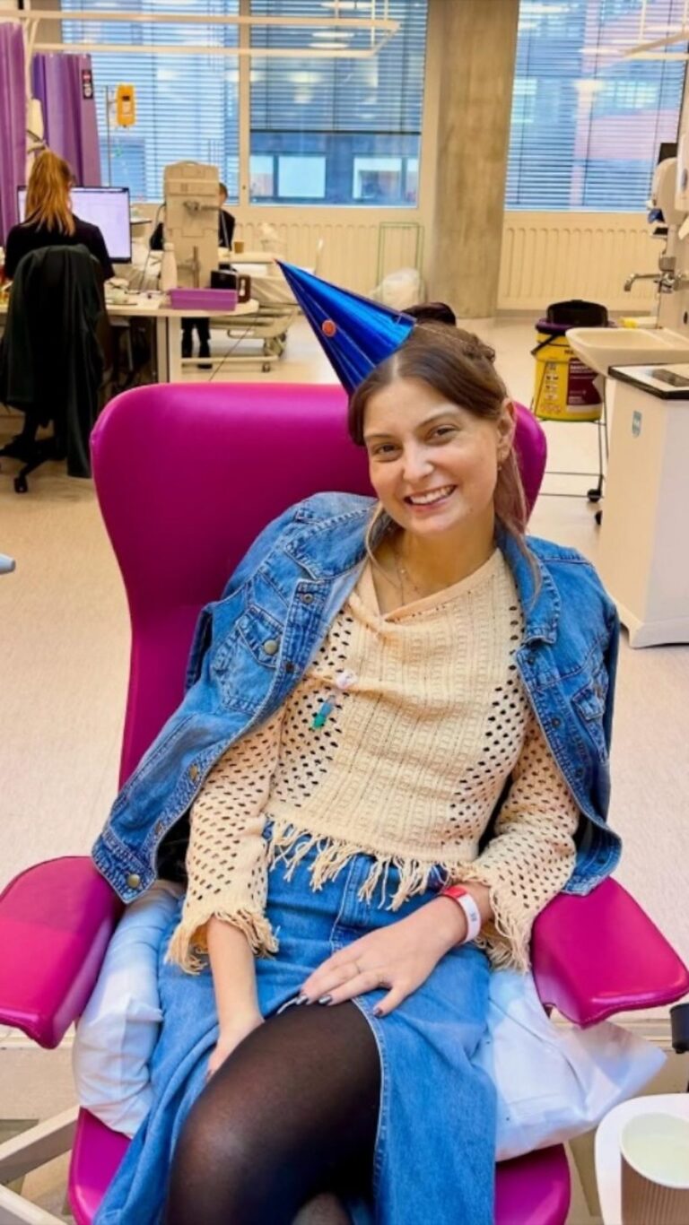 Making cancer chemo sessions a 'treatment party'