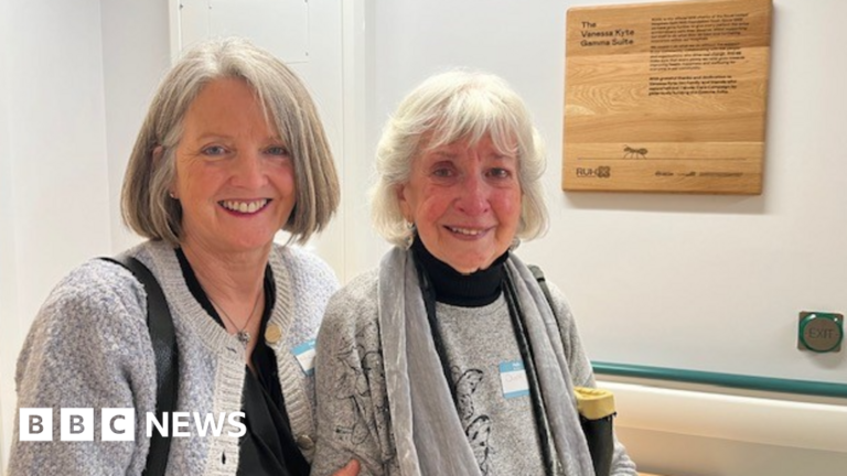 Woman raises £1m after sister died in tiny Bath hospital room Woman raises £1m after sister died in tiny Bath hospital room