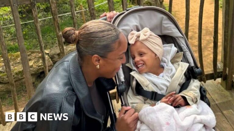 Baby's rare cancer changed family's life says mum