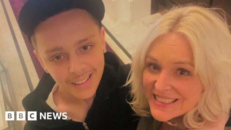 Mum overwhelmed by tribute to son who died on his birthday Mum overwhelmed by tribute to son who died on his birthday