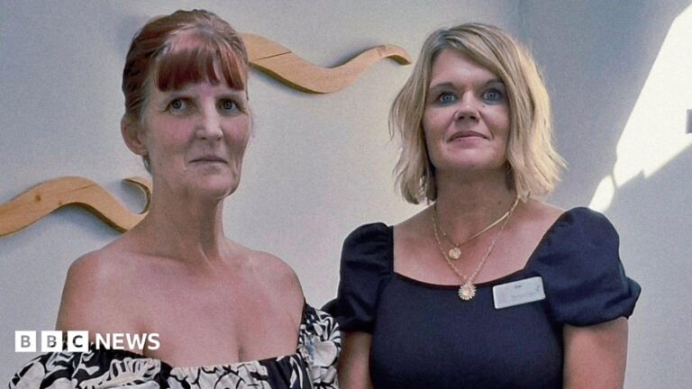 Oxfordshire lymphoedema clinic closes to new patients after funding cut A woman in a pink bikini lies on a deck chair covered in pink blankets, reads a magazine. there are pink towels, a tote bag and a radio next to her.