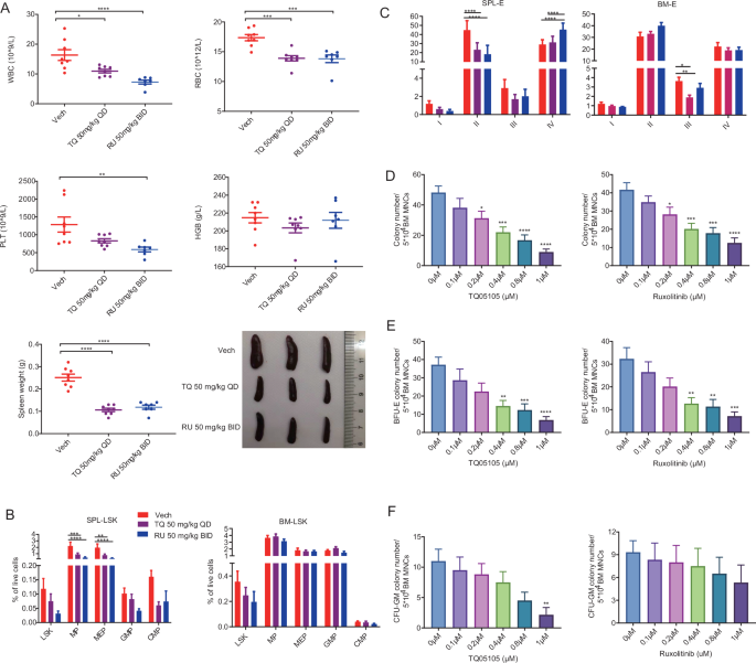 Rovadicitinib, a first-in-class JAK/ROCK inhibitor, in patients with myelofibrosis: a preclinical and phase I study Rovadicitinib, a first-in-class JAK/ROCK inhibitor, in patients with myelofibrosis: a preclinical and phase I study