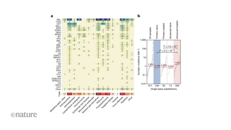 Relapsed childhood cancers show genomic scars left by previous therapy Relapsed childhood cancers show genomic scars left by previous therapy