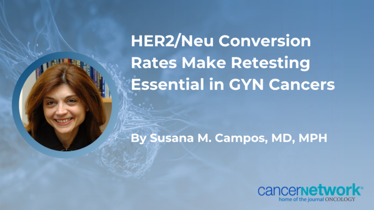 HER2/Neu Conversion Rates Make Retesting Essential in GYN Cancers The next major problem to tackle for SRS in brain metastases management is how to handle necrosis rates, according to Ayal Aizer, MD, MHS.