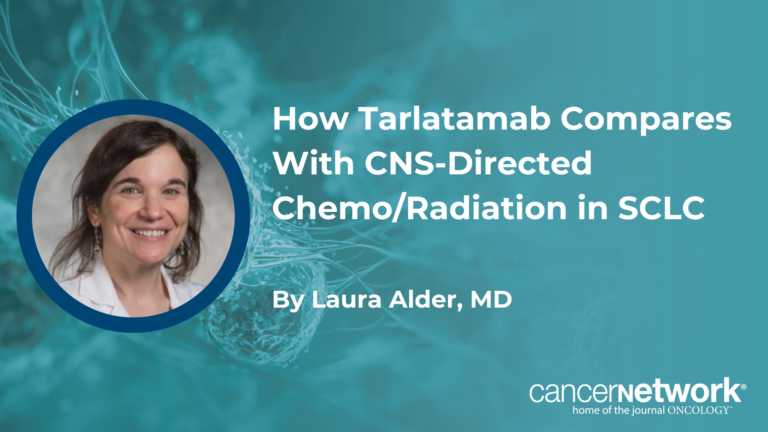 How Tarlatamab Compares With CNS-Directed Chemo/Radiation in SCLC Blood cells in a bone marrow biopsy, AI Generative