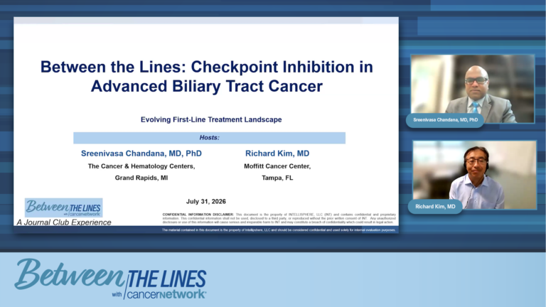 Unmet Need in Advanced Biliary Tract Cancer and the Rationale for Chemoimmunotherapy Unmet Need in Advanced Biliary Tract Cancer and the Rationale for Chemoimmunotherapy