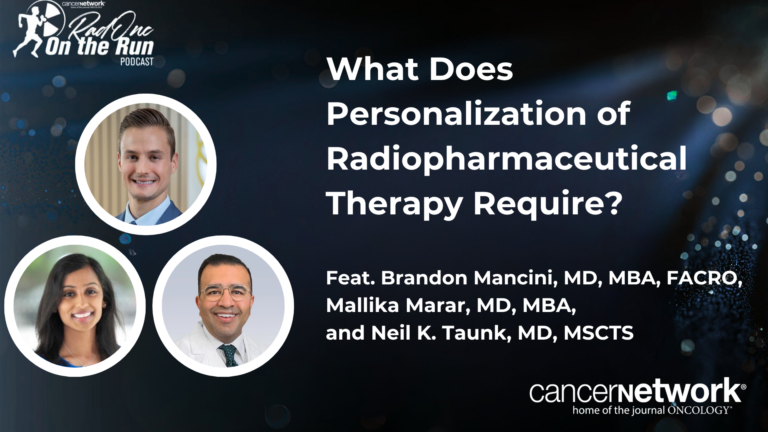 What Does Personalization of Radiopharmaceutical Therapy Require?