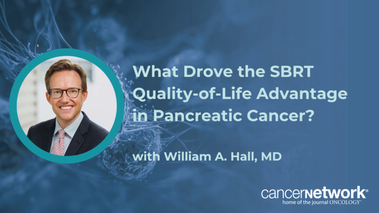 What Drove the SBRT Quality-of-Life Advantage in Pancreatic Cancer? SBRT Preserves Quality of Life Before Pancreatic Cancer Surgery